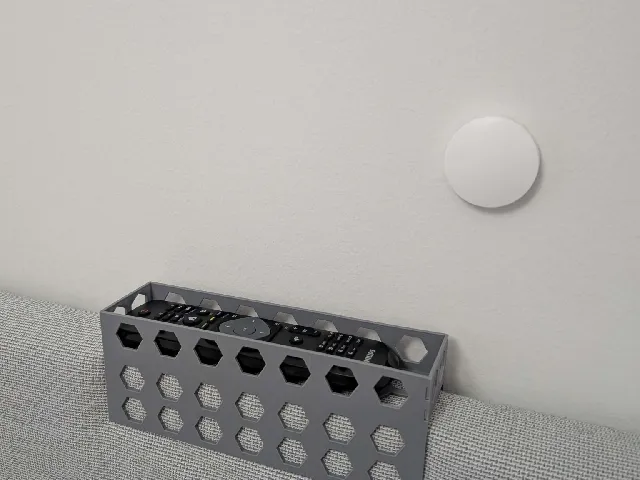 Ikea Gladstad headboard remote holder