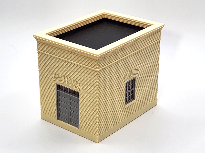 HO Scale Utilities Building