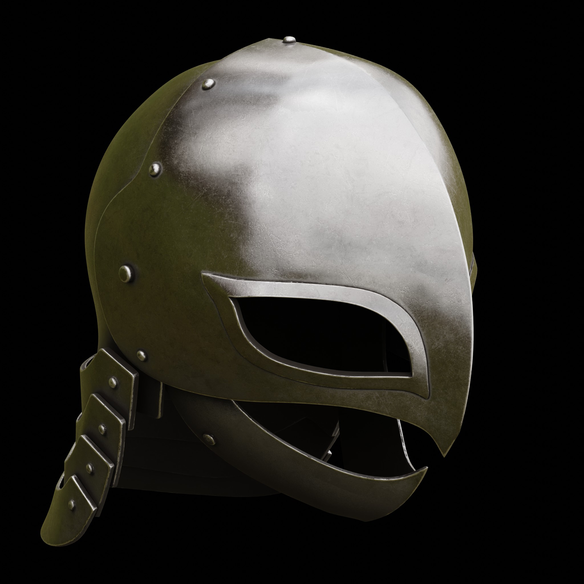 GRIFFITH GOLDEN ARC HELMET life size cosplay - Berserk Fan Art STL — thumbnail 19