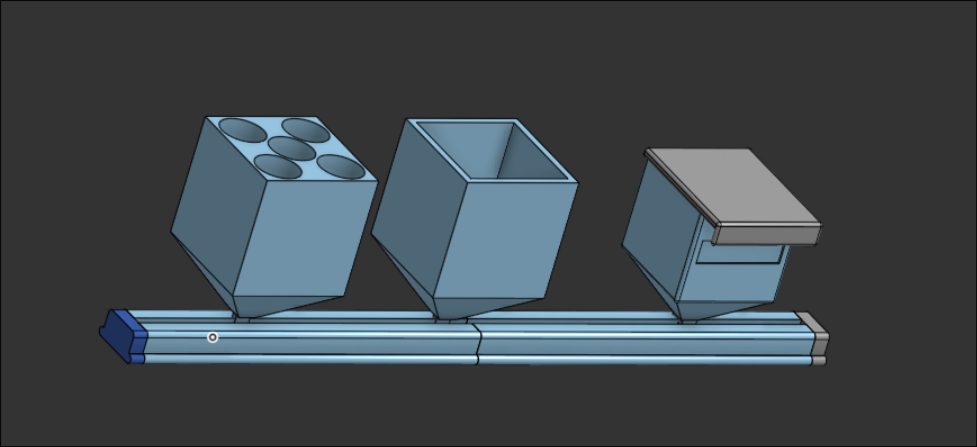 Mini modular storage modules