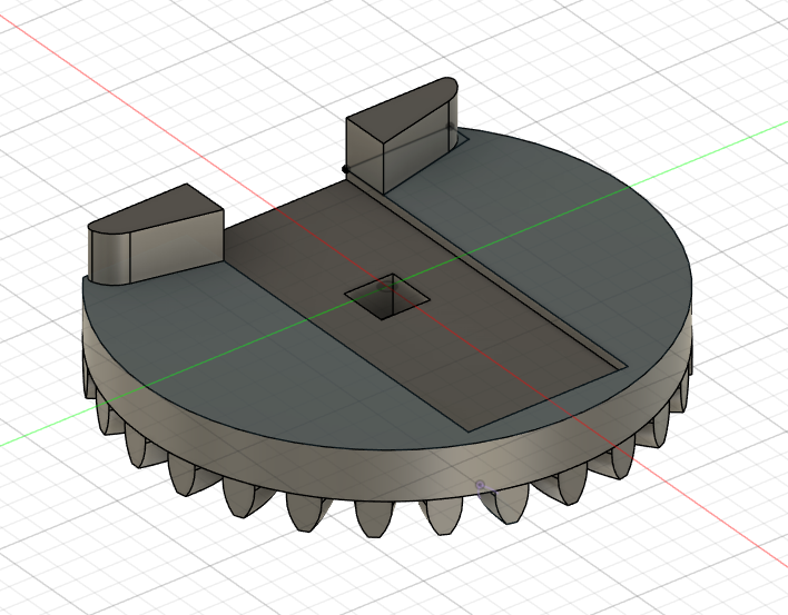 Snowblower Chute Gear — miniatura 2