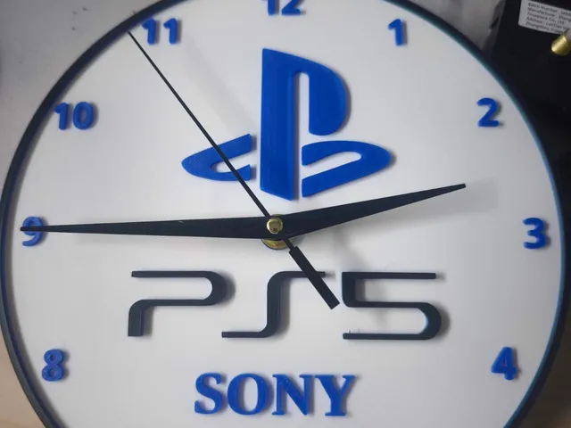 PS5 WALL CLOCK