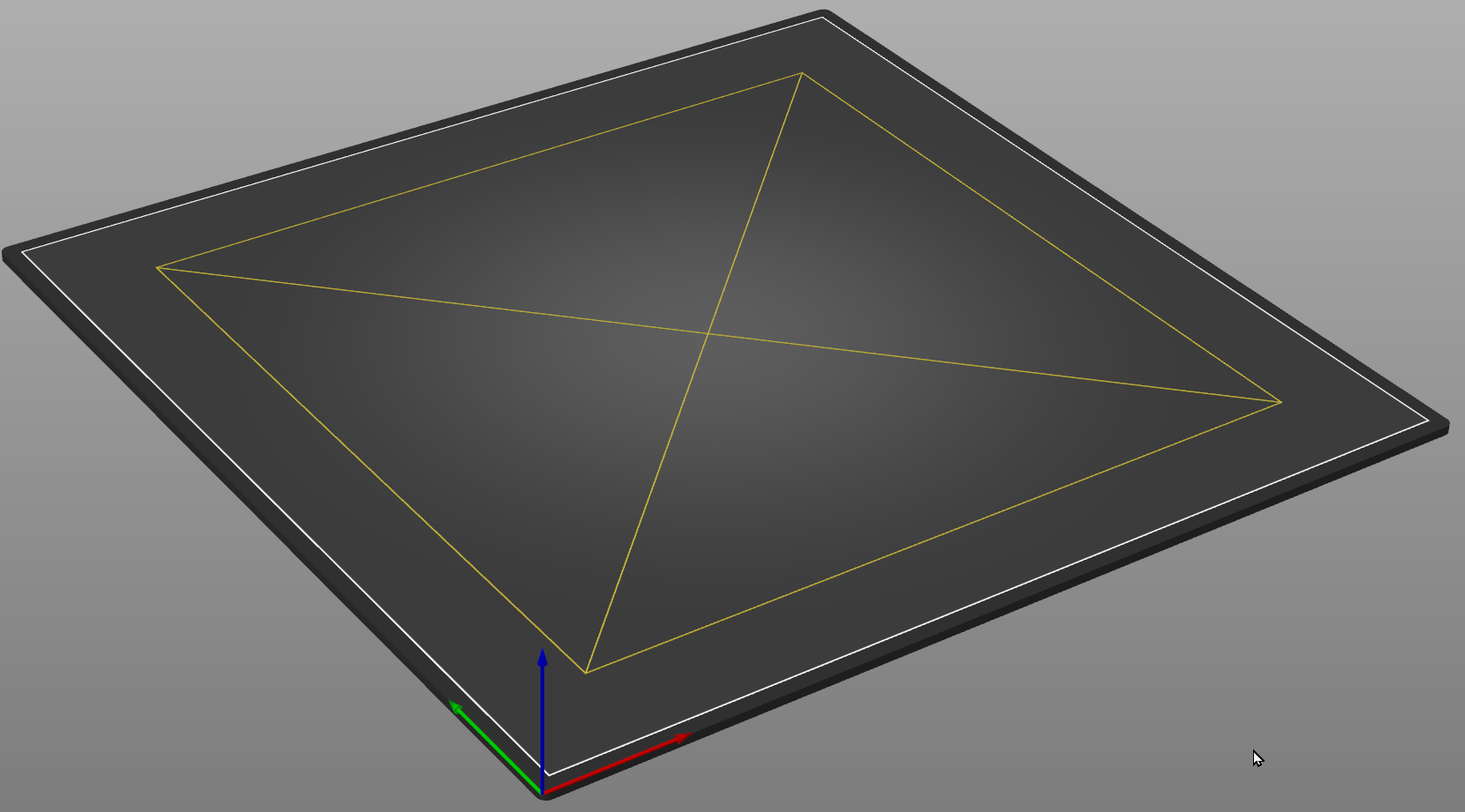 Bed Leveling Test - 300mm X 300mm bed