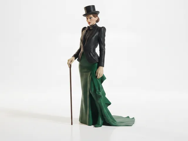 Lady Lincoln Victorian Figurine Female 3D Printable