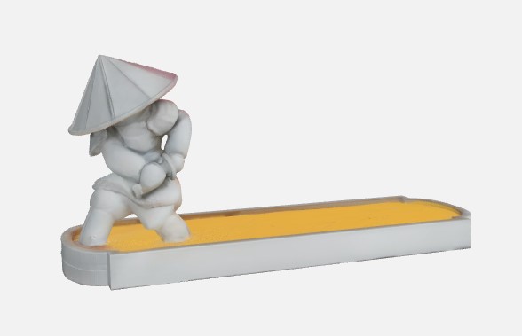 Bambù Samurai incense holder