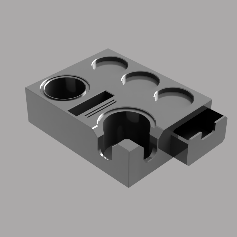 Coffee Tamping Station (54MM) with Drawer
