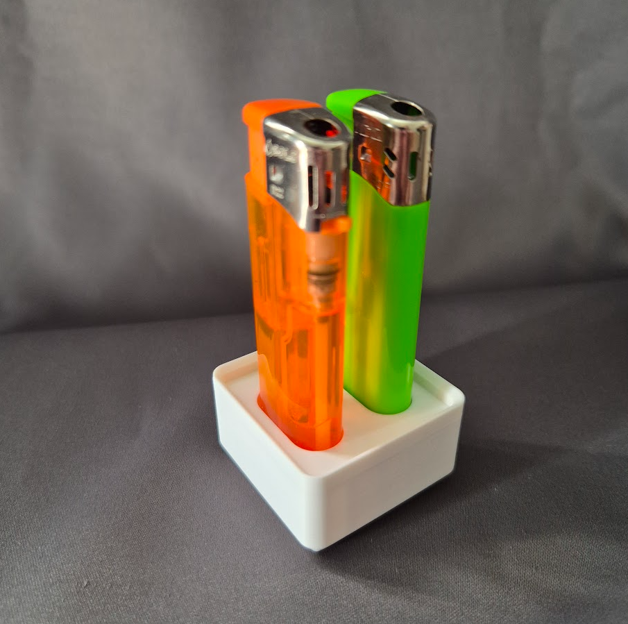Gridfinity Lighter (+magnet holes)