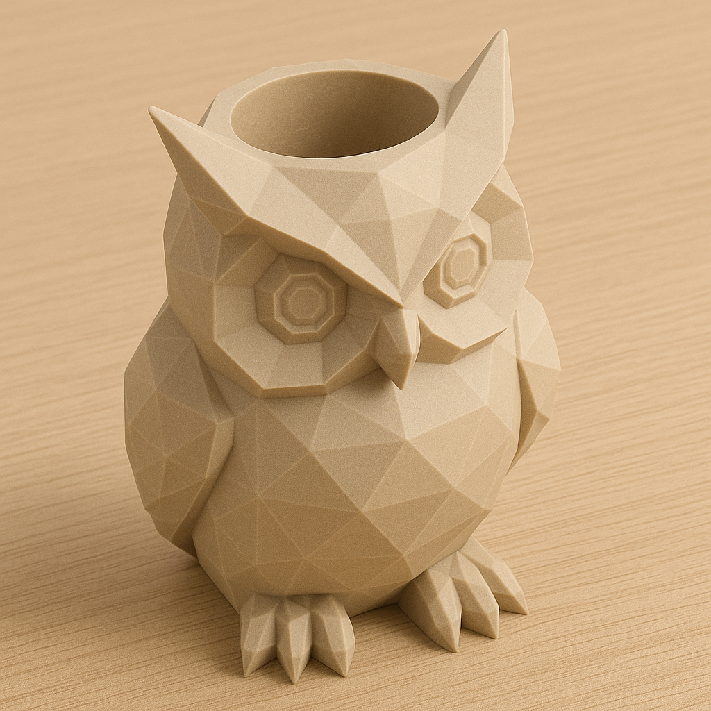 Owl LP Full Body Pen Holder