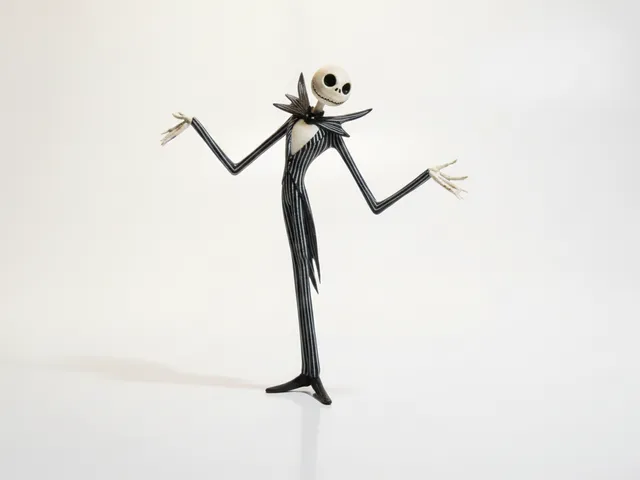 Jack Skellington Figurine Movies TV 3D Printable