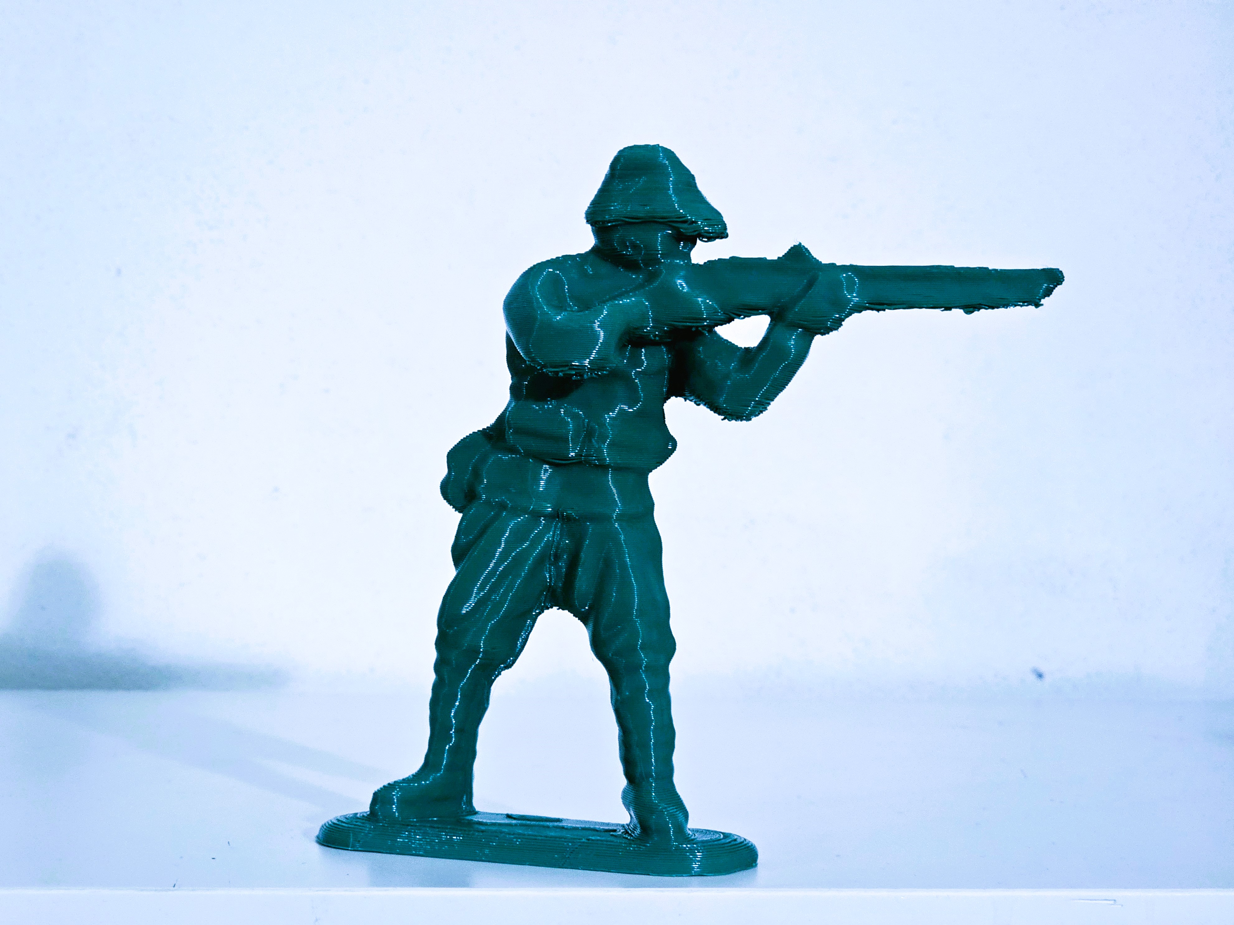 Little soldier - green shooter