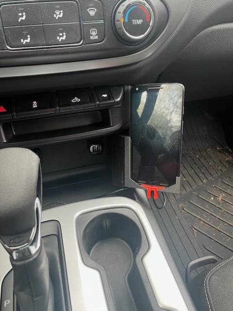 Cell Phone Holder for Gen 2 Colorado and Canyon Trucks