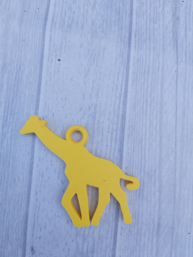 giraffe keychain