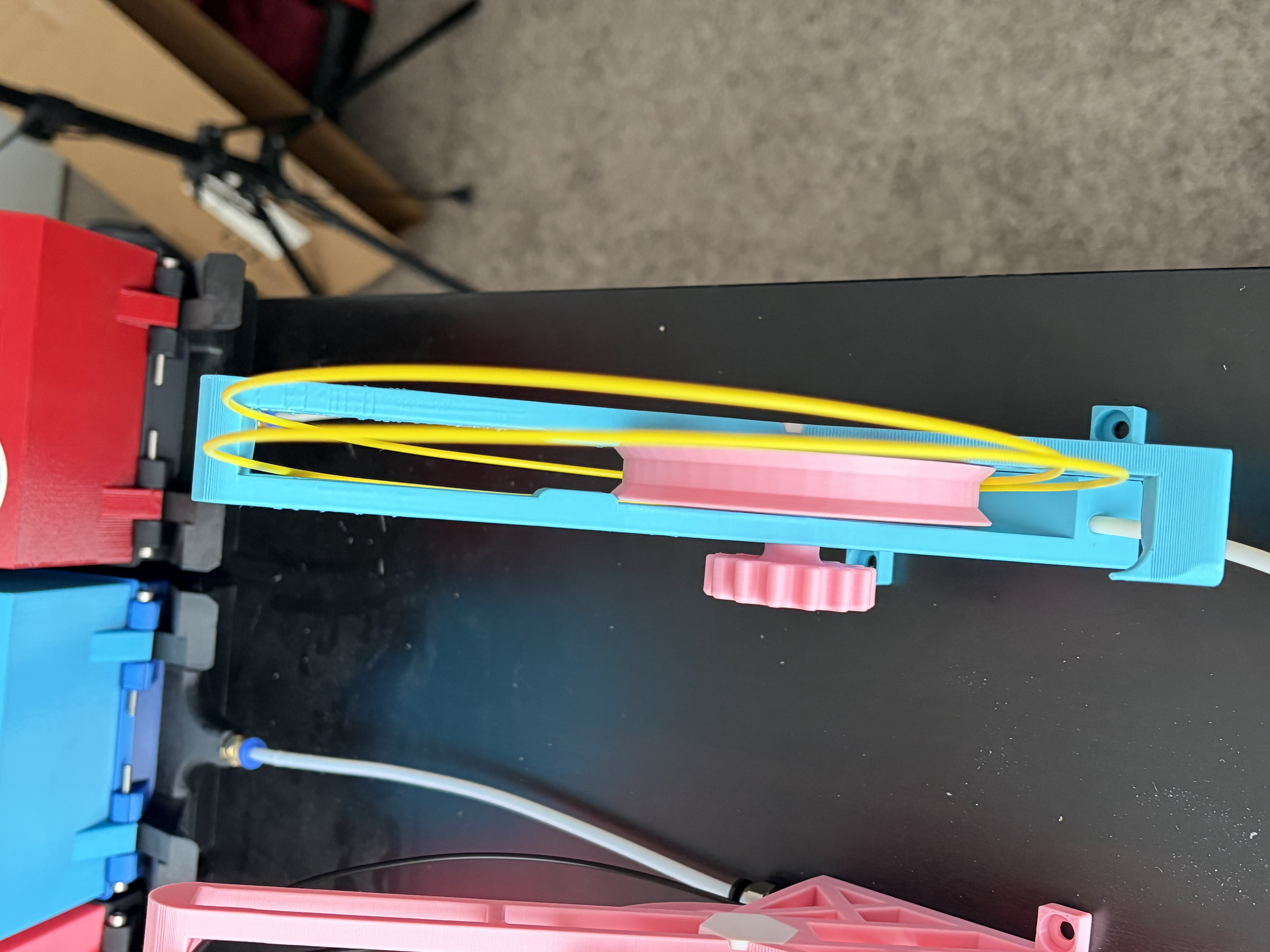 MMU Buffer with filament guide