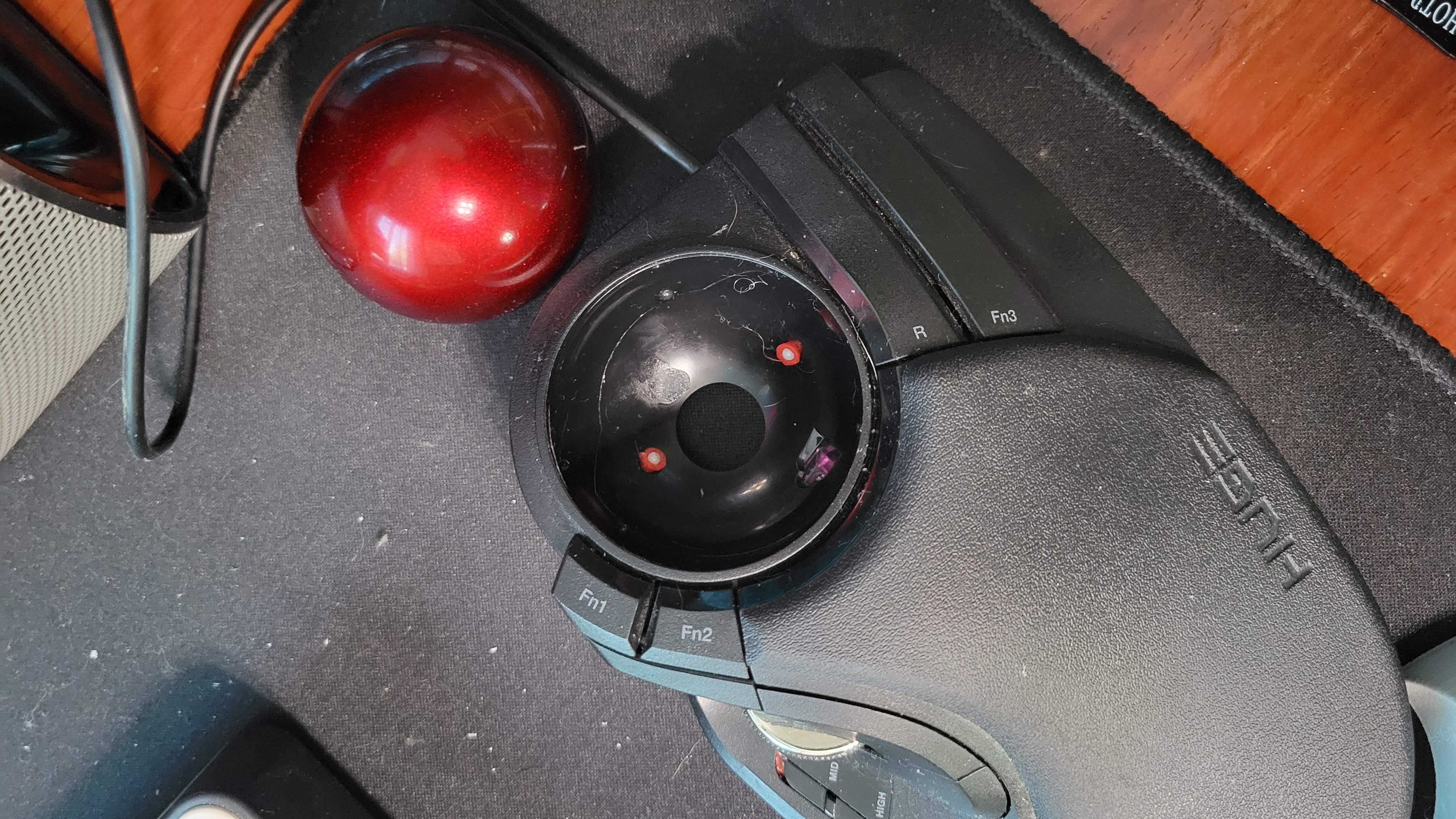 Elecom Huge Trackball "Stick Friction" Fix