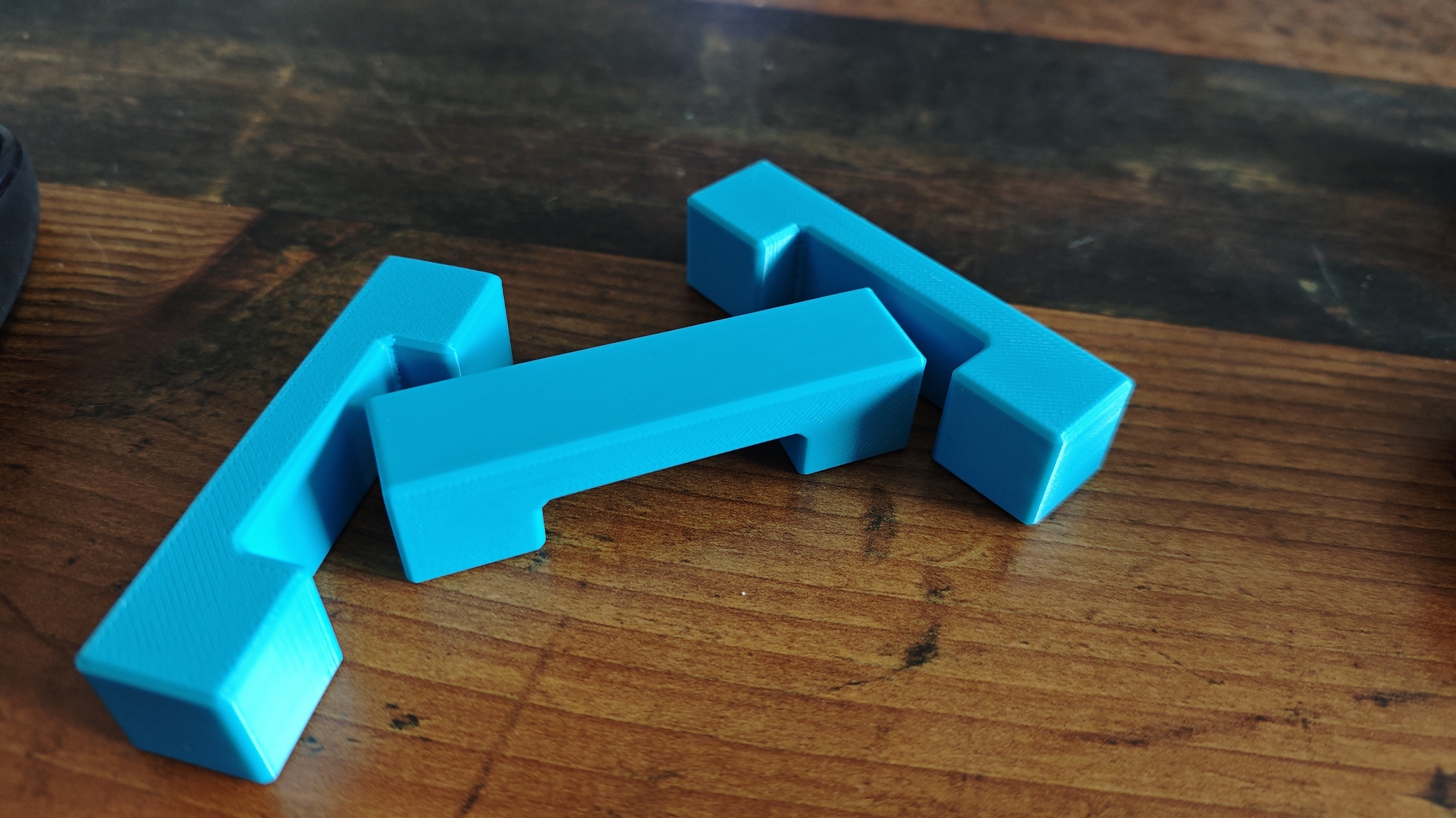 Devil’s Knot Burr Puzzle – Interlocking Brain Teaser | Teufelsknoten (3D Druck) — thumbnail 5