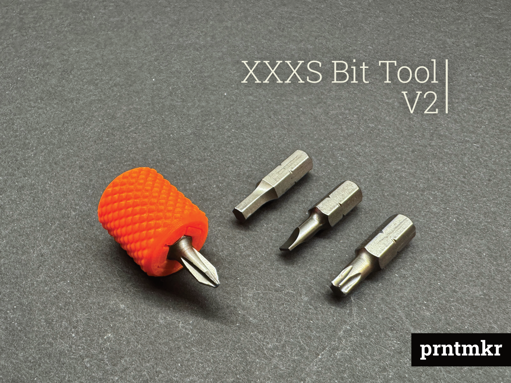 XXXS Bit Tool V2 - Variable bit fitting