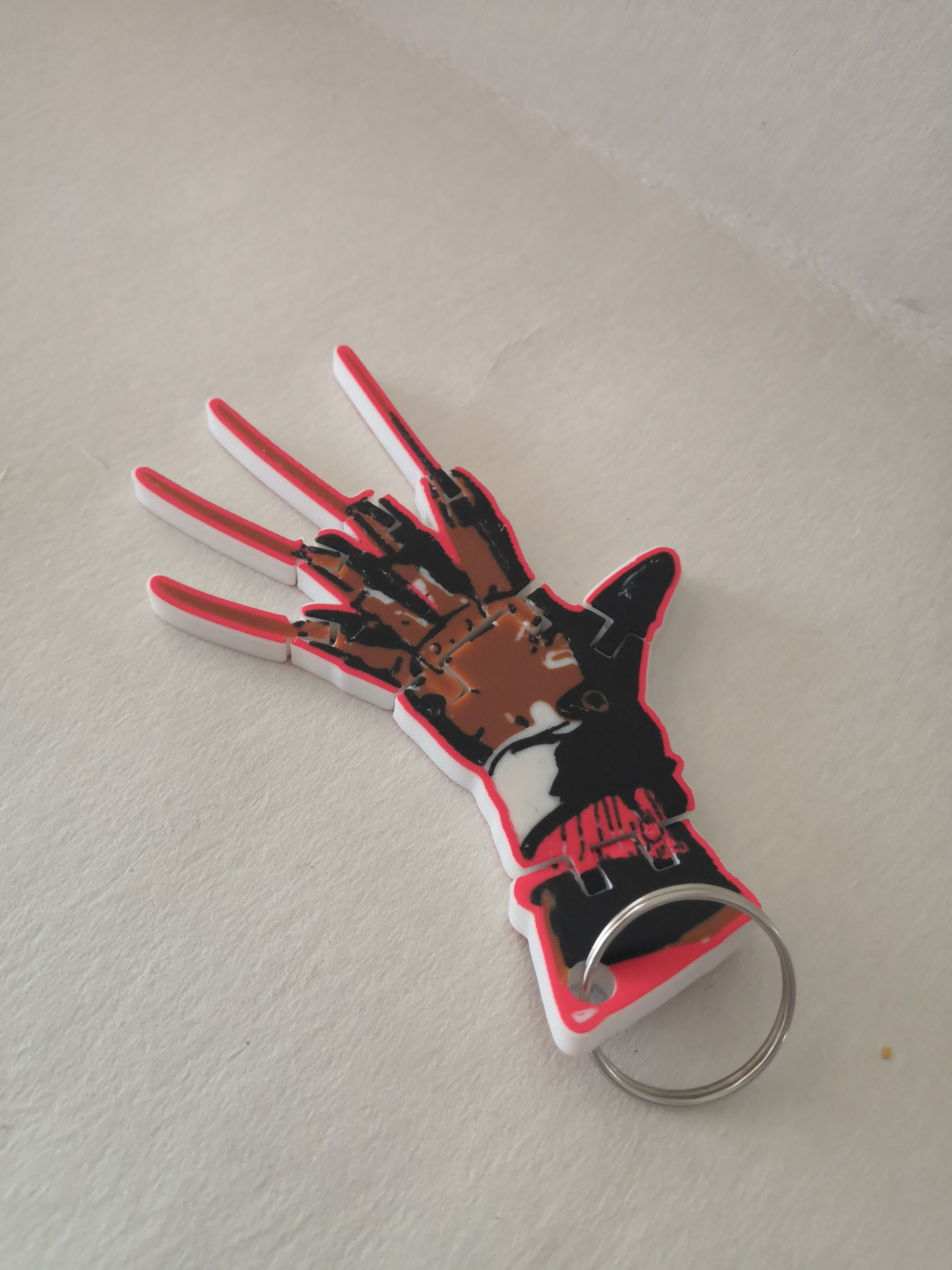 Flexi Freddy Glove Keychain