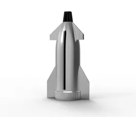 Starship Ratchet Toothpaste Tube Squeezer
