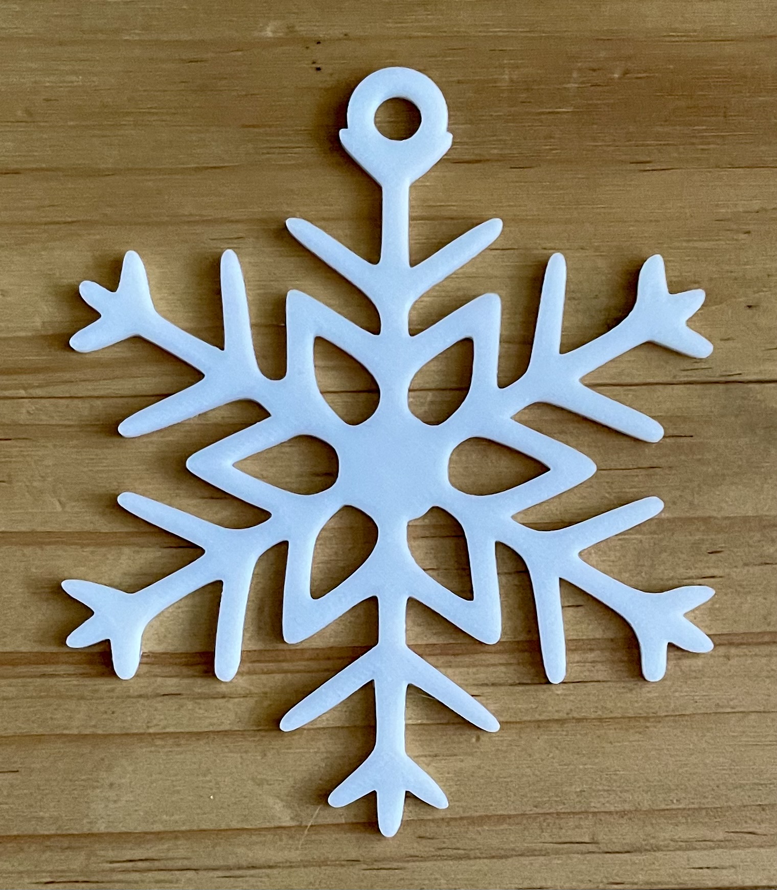 Set of 15 Christmas Snowflake Ornaments