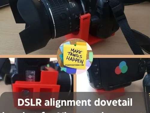 DSLR ALIGNMENT DOVETAIL BRACKET FOR VIXEN STYLE MOUNTS
