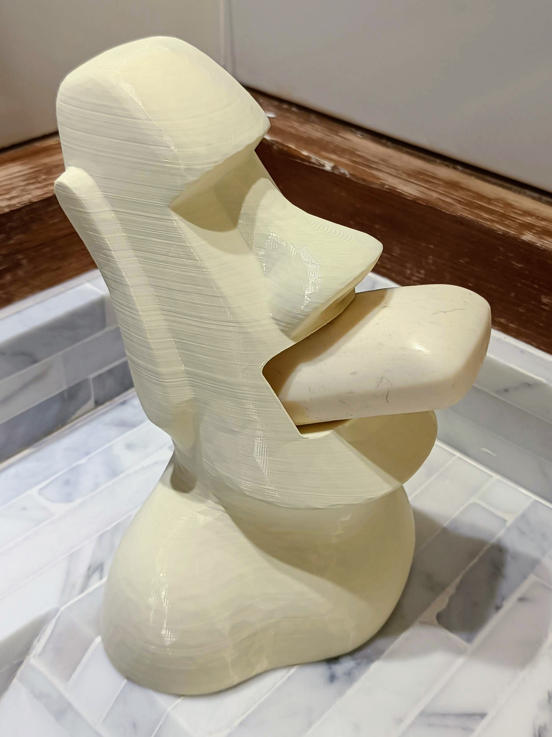 Moai soap holder 2.0
