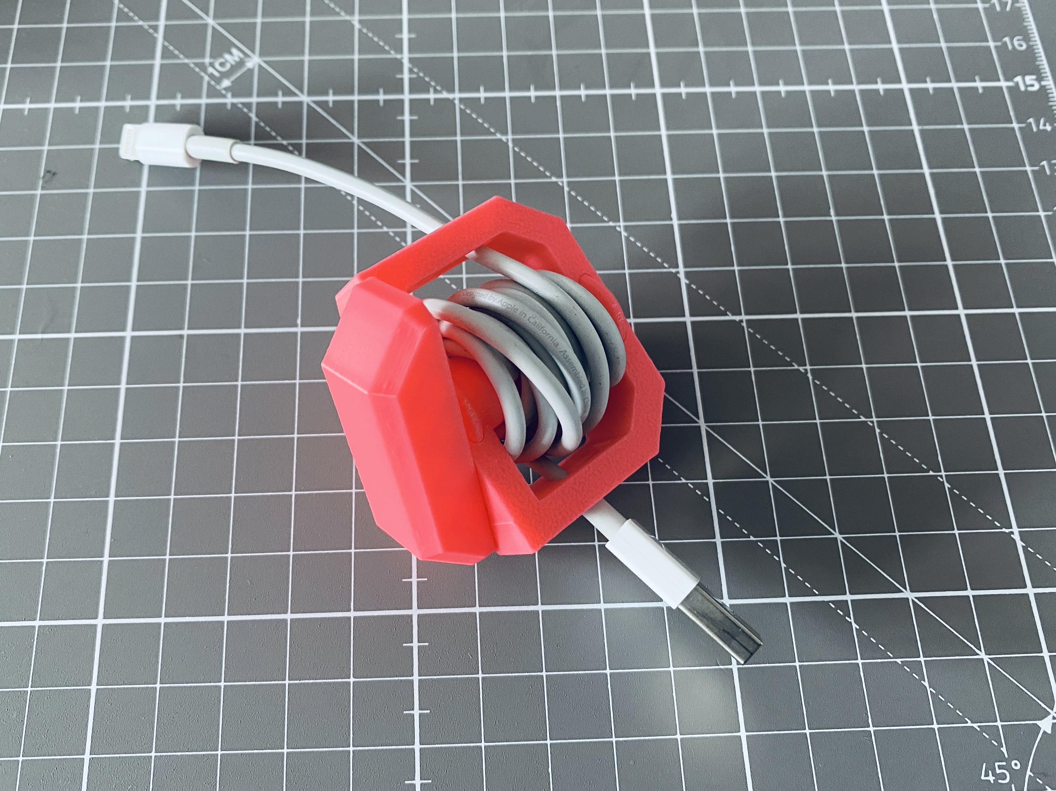 Cable keeper - print in place