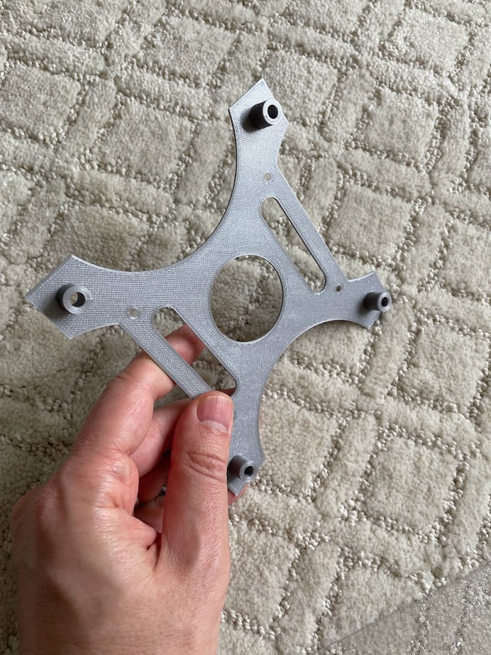 100mm VESA to SSD Passthrough Plate by ArtOfTheSmart | Download free ...
