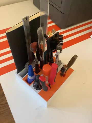 Modular customizable 3D printing toolbox