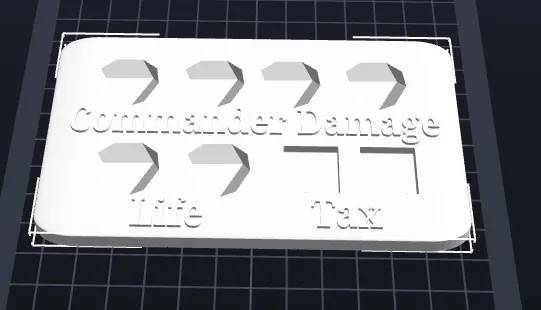 Compact Commander (EDH) Tray by Mercurial Printer | Download free STL ...
