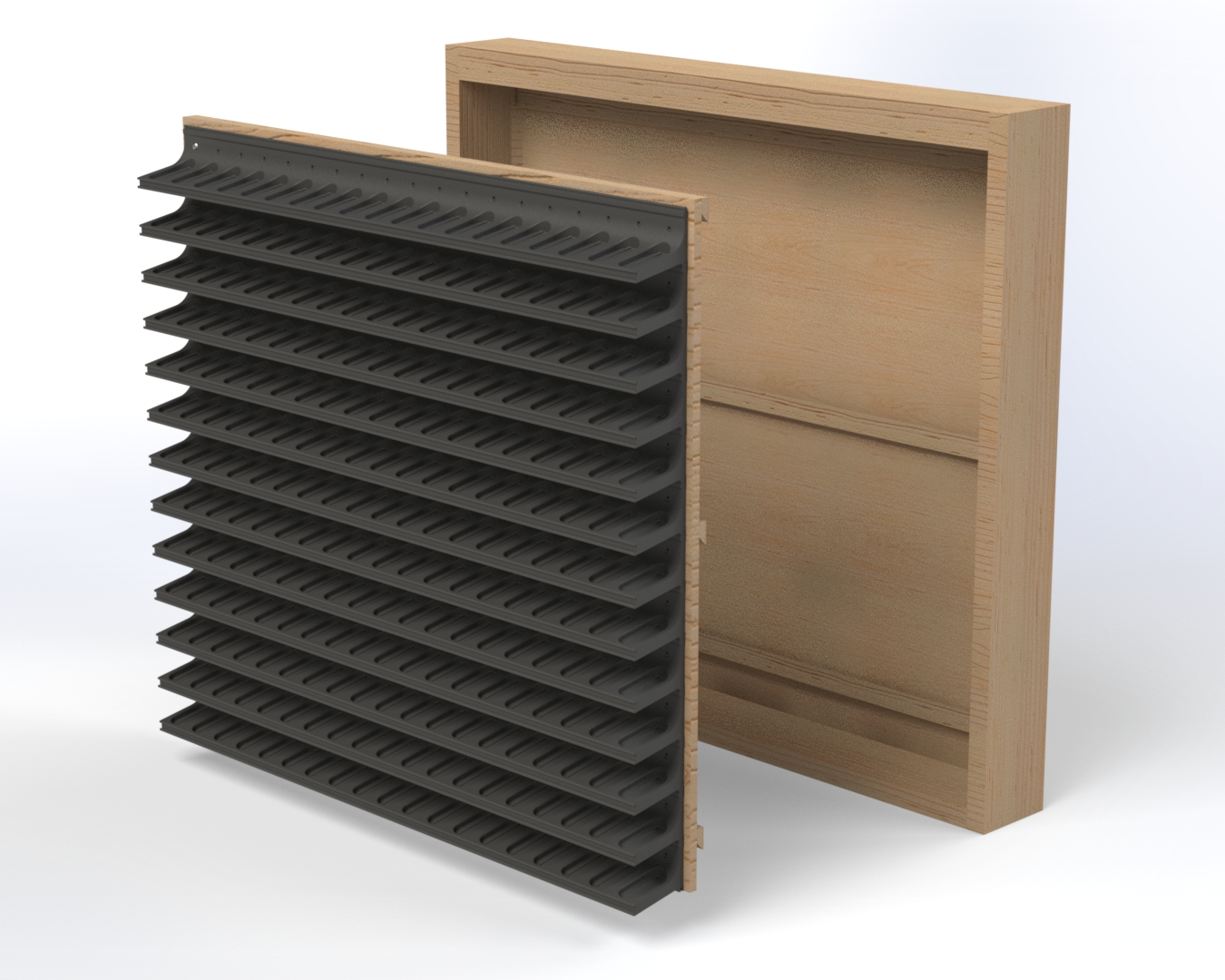 Wall mounted rack for AK INTERACTIVE Real Colors Set by Philoz ...