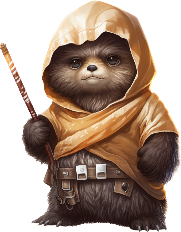 Star wars teddy bear ewok on sale