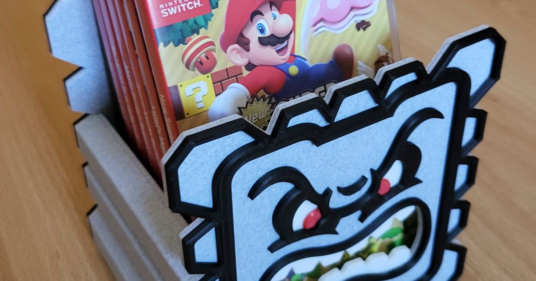 Thwomp Switch Game Box by Alkerion Download free STL model