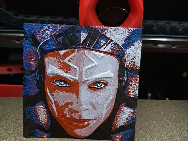 Ahsoka HueForge / Filament painting