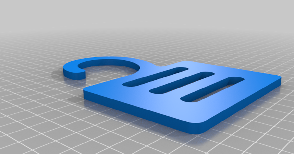 Belt hanger by EdwardG Download free STL model
