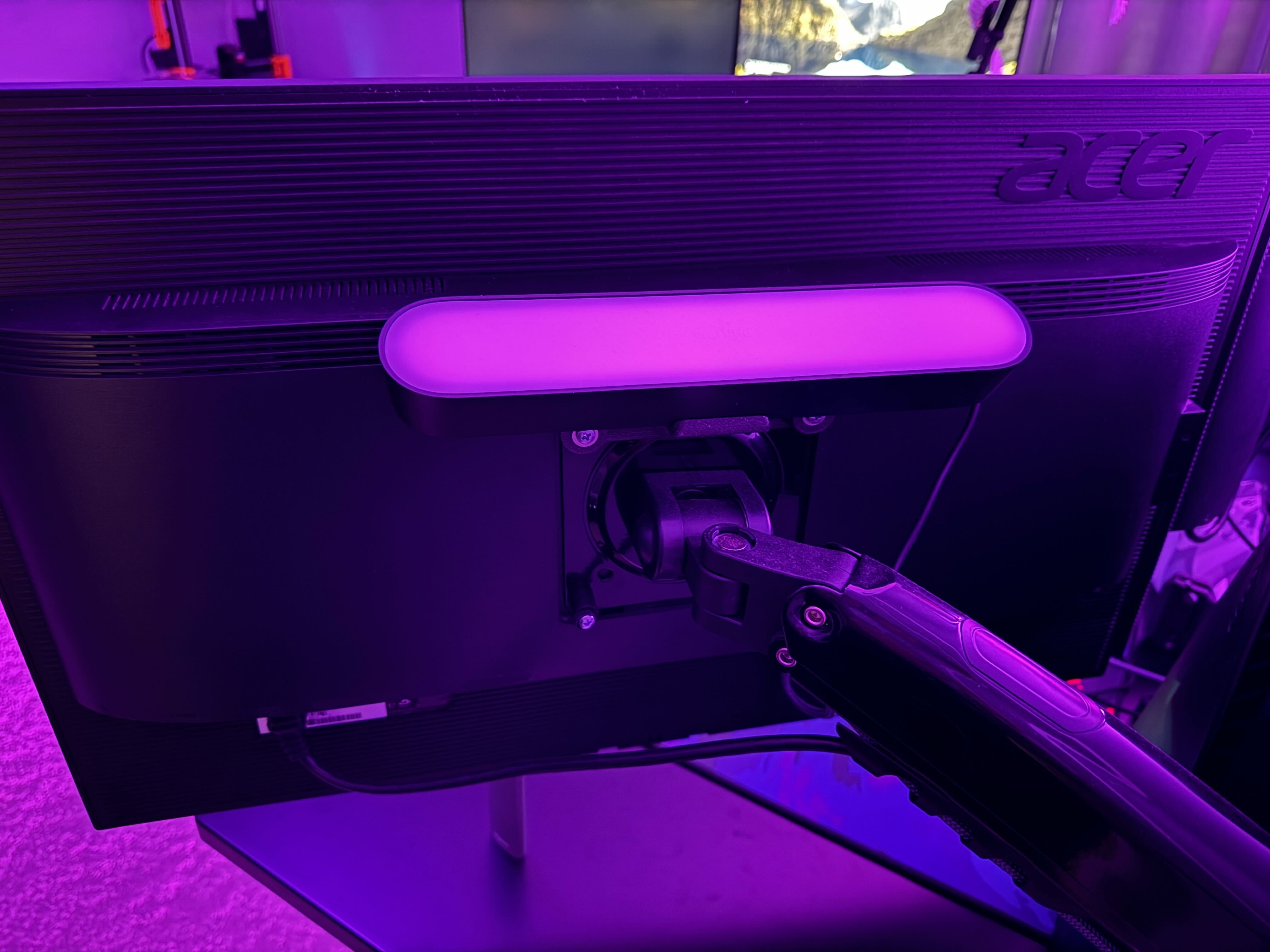 Philips Hue Bar VESA Mount by eng1n88r | Download free STL model ...