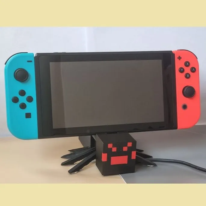 STL file Nintendo Switch Stand - Pokemon 🐉・3D printable model to