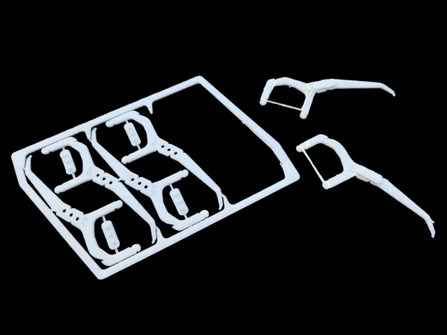 Reusable Dental Floss Pick Kit Card (Extra Strength) (1pc & 6pc)