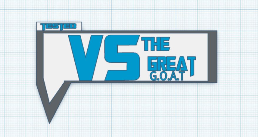 VS the GREAT G.O.A.T [Nameplate Edition v1] 3D model