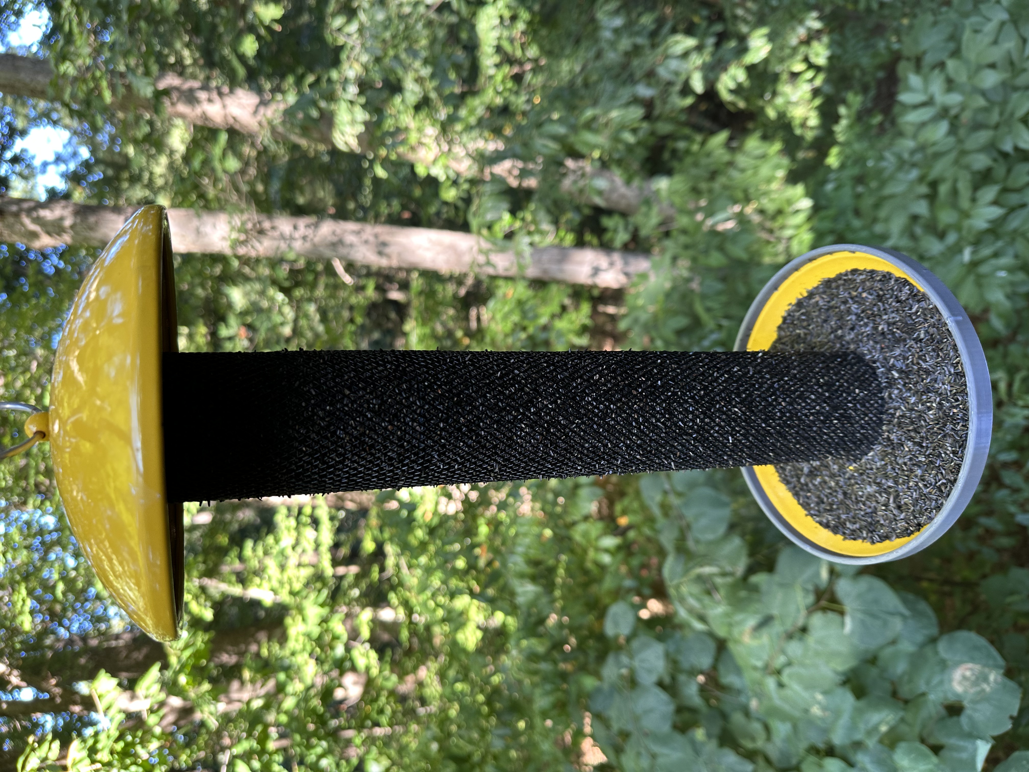 Perky-Pet YSSF00346-2 Straight-Sided Thistle Seed Wire Mesh Tube Finch Bird Feeder Rail Extension