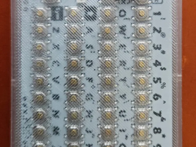 M5STACK CardKB TPU Case See-Thru Text V1