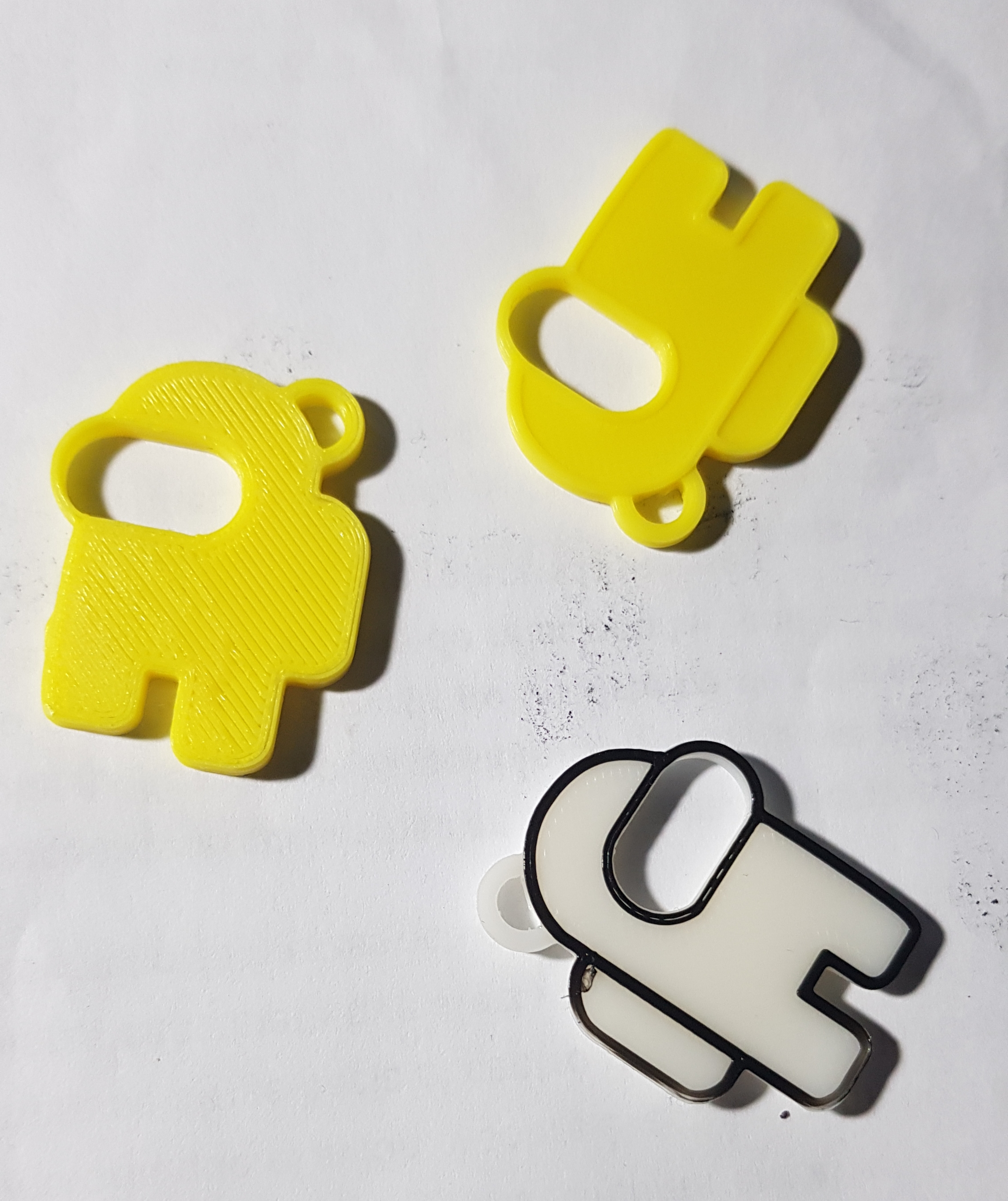 mini Among Us Keychain