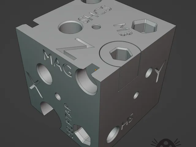 Swiss Cheese Calibration Cube