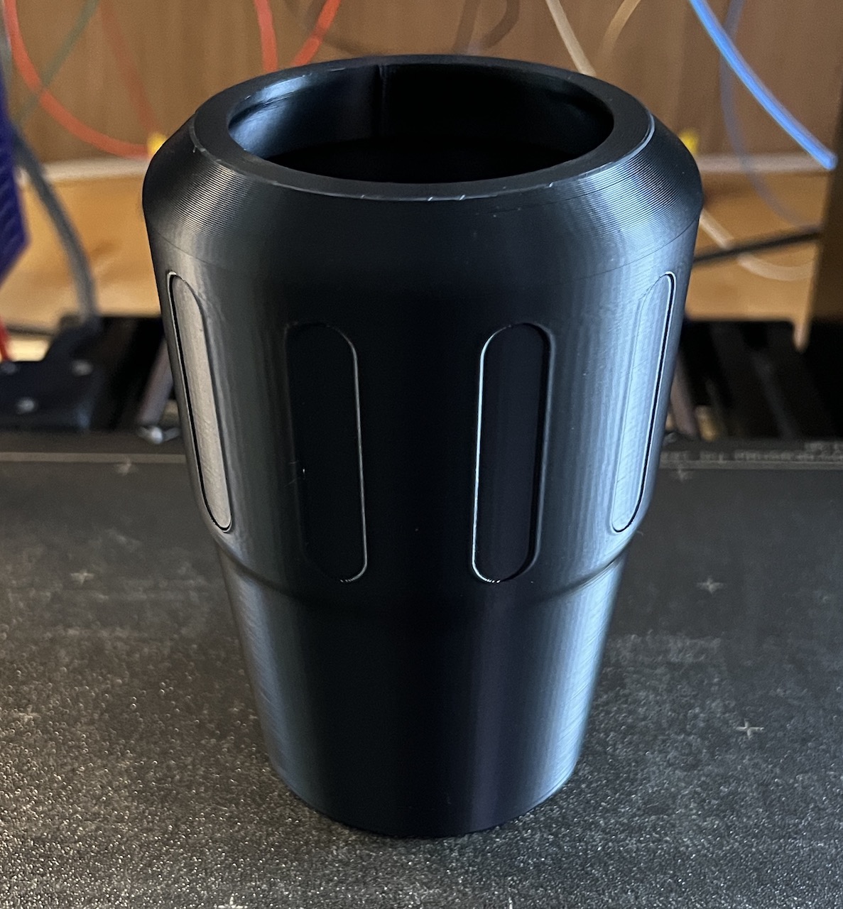 Vehicle Cup Holder Trash Can by muddymaker | Download free STL model ...