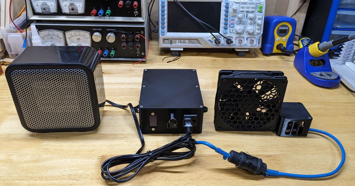 Filament Drybox Monitor and Drying Controller for Pi Pico W by scarrson Download free STL