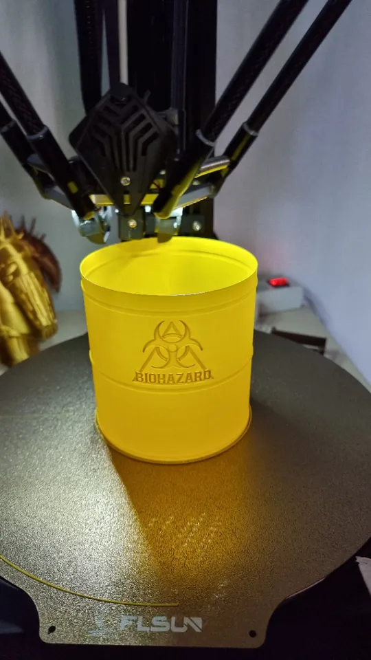 Biohazard barrel by Steffen Moeller | Download free STL model ...
