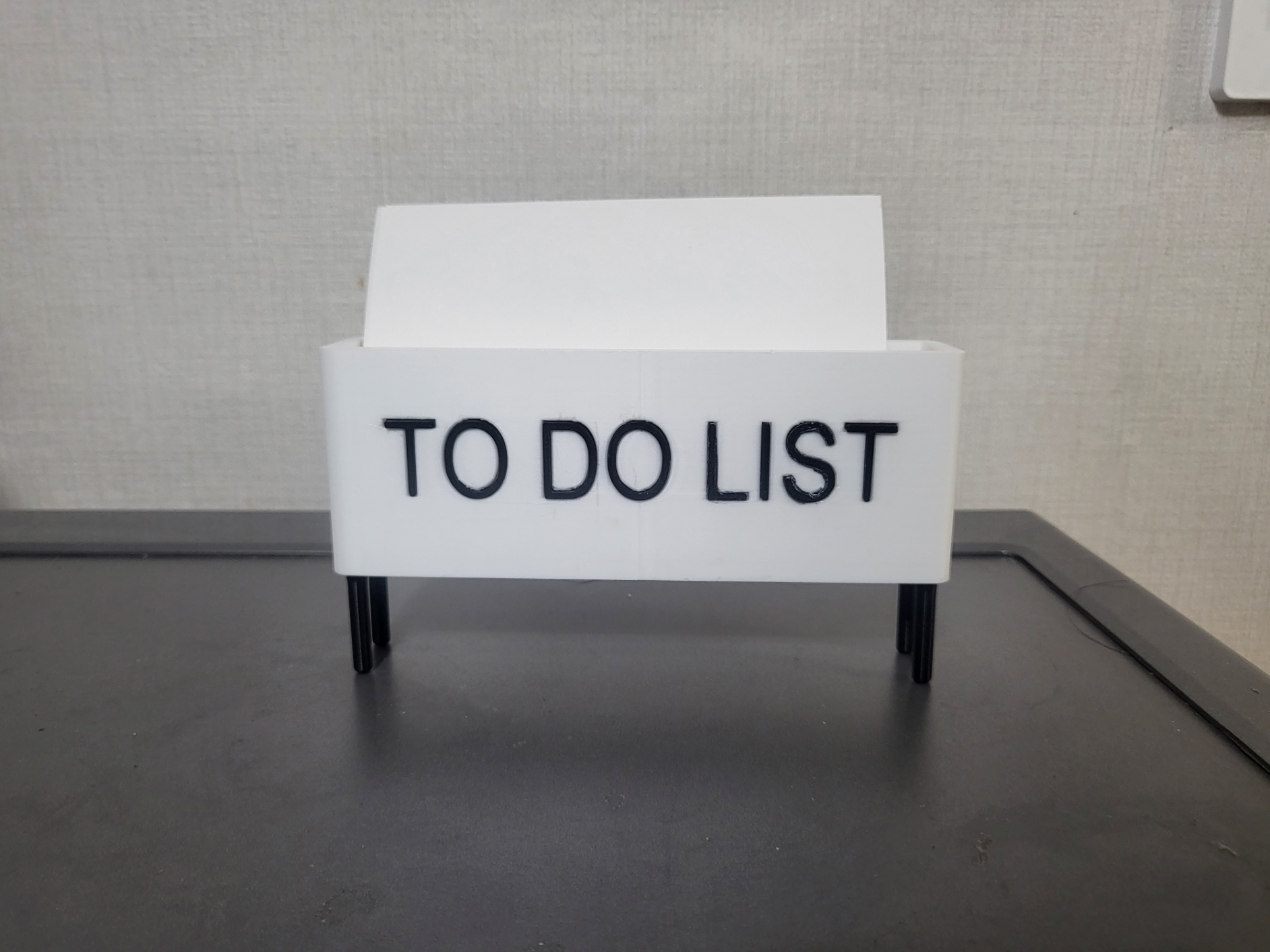 To do list stand for cue card by 재형 박 Download free STL model