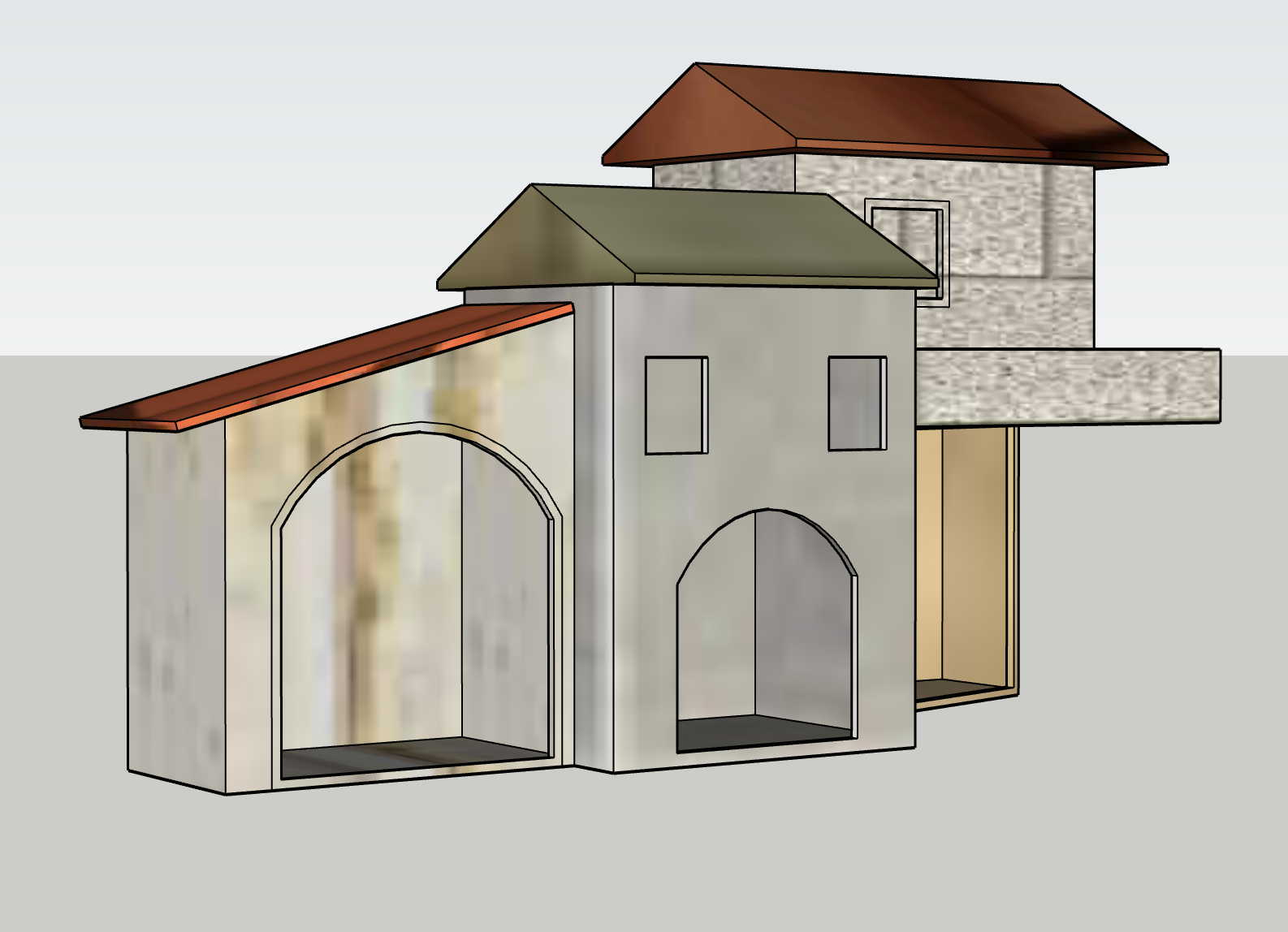 casette in cartone per presepe