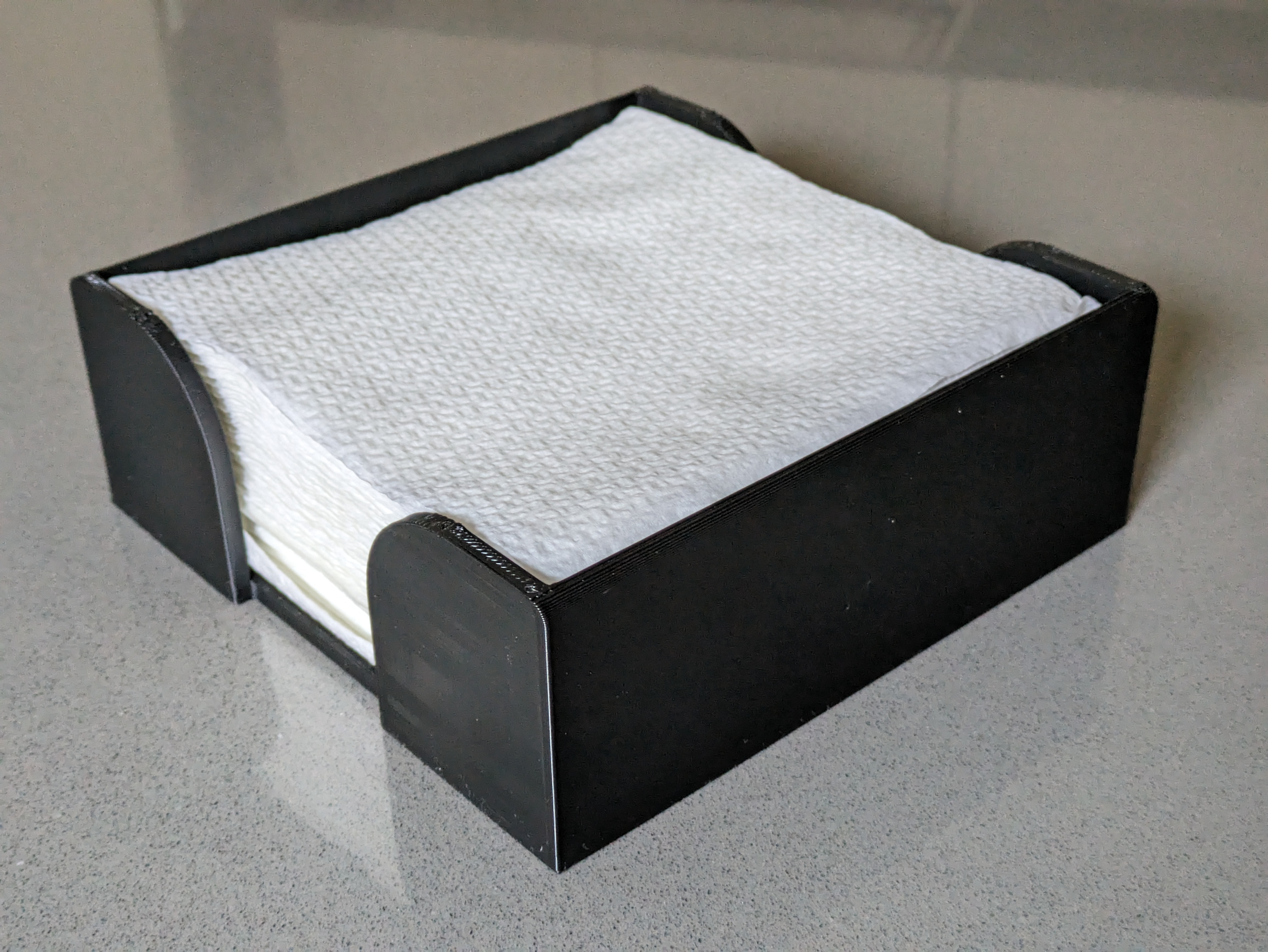 Paper napkin holder