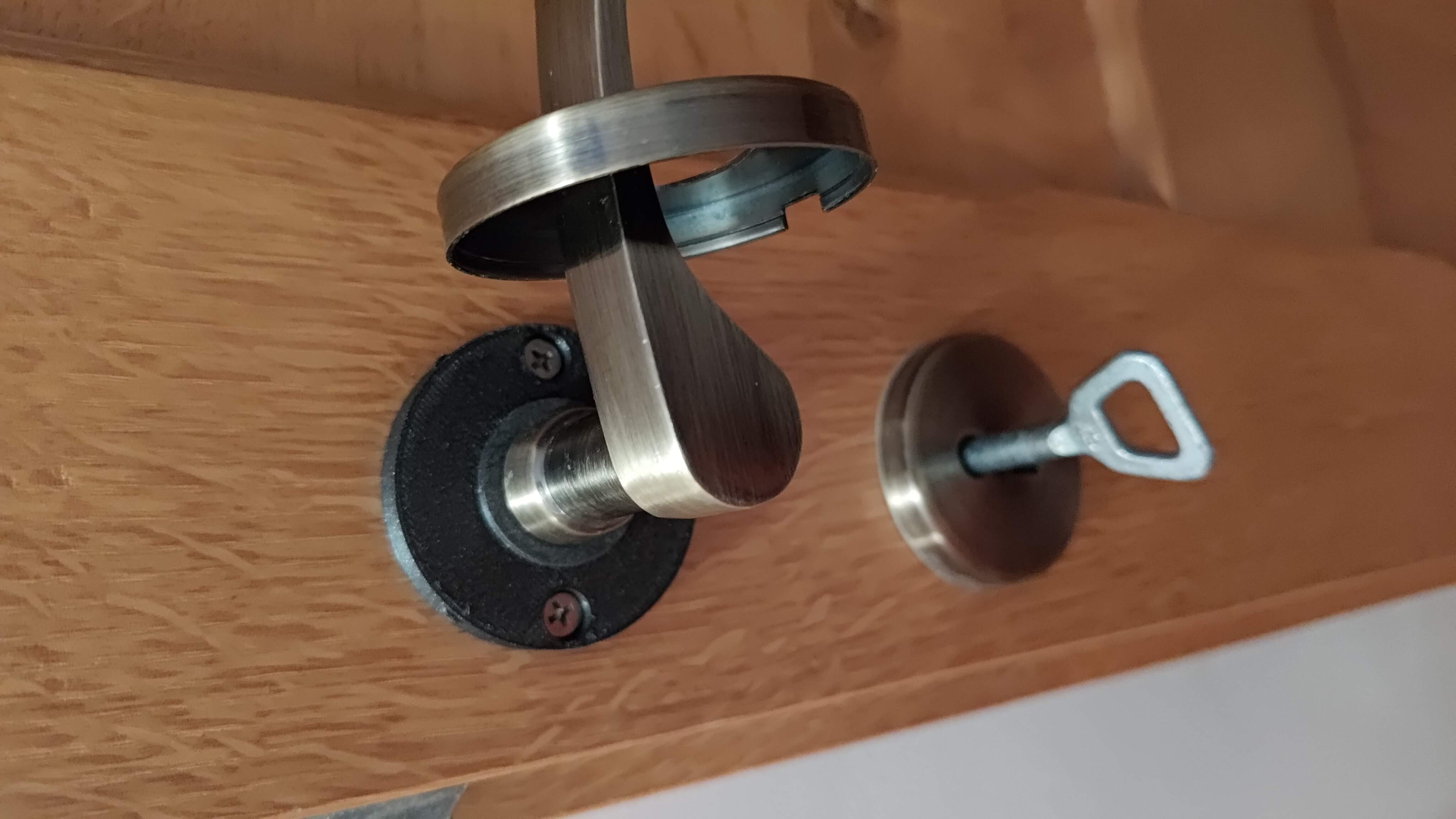 Door rosette support