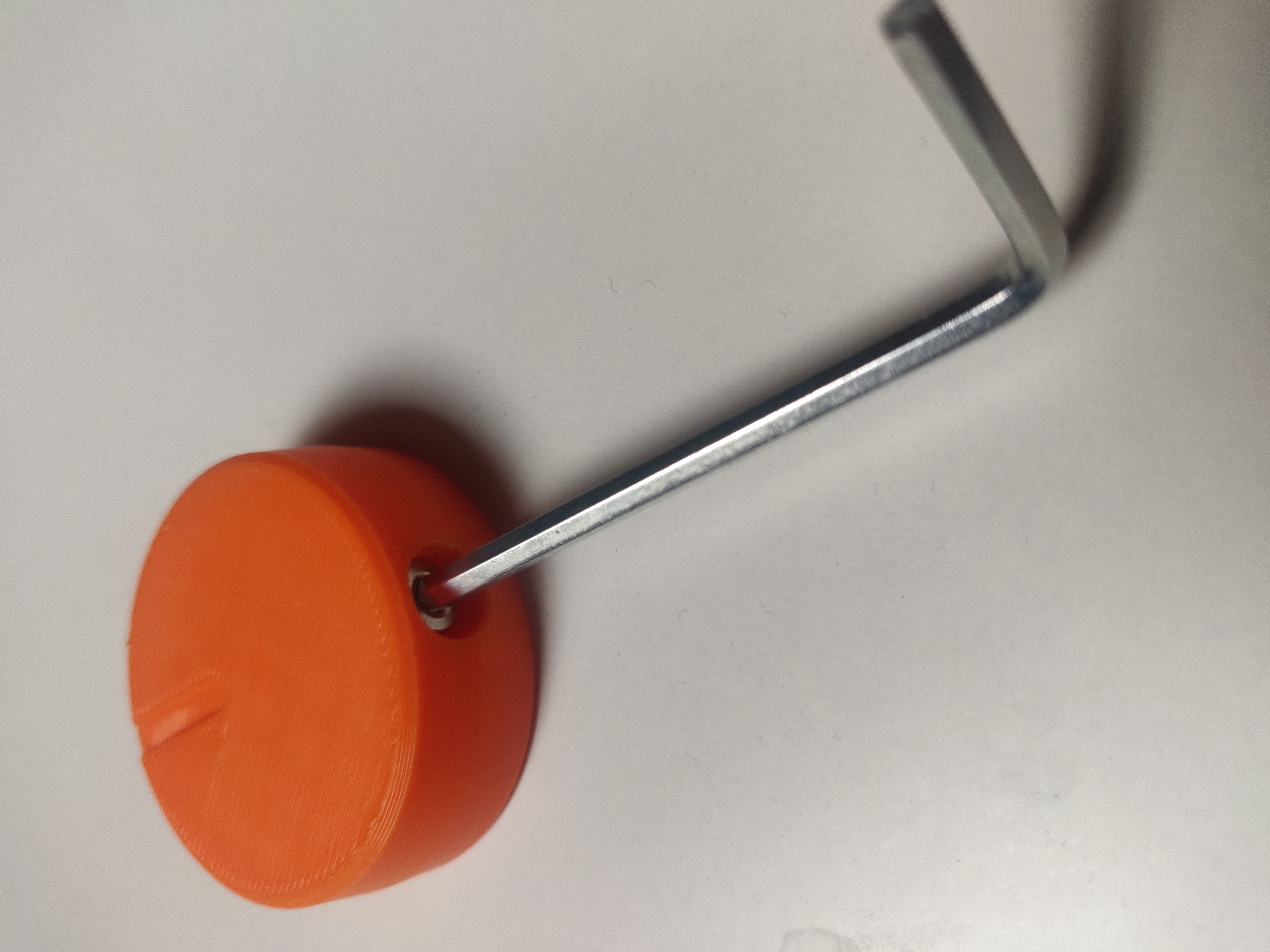 Miniatura 3 do modelo 3D Wheel for light switch Dimmer (requires threaded inserts)